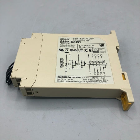 オムロン セーフティリレーユニット G9SA-EX301