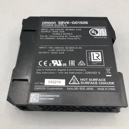 オムロン スイッチング・パワーサプライ S8VK-G01505