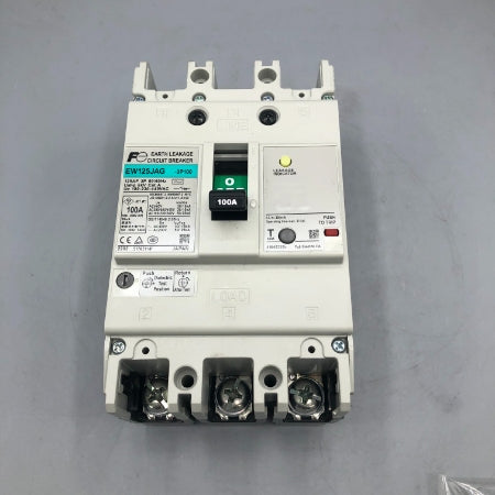 富士電機 漏電遮断器 EW125JAG-3P100A