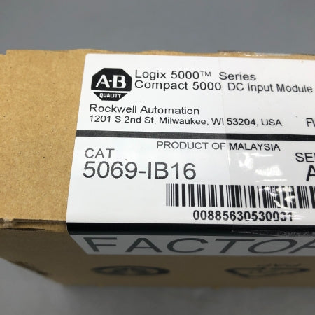 ロックウェル 5069 Compact I/O デジタル16 点シンク入力モジュール 5069-IB16
