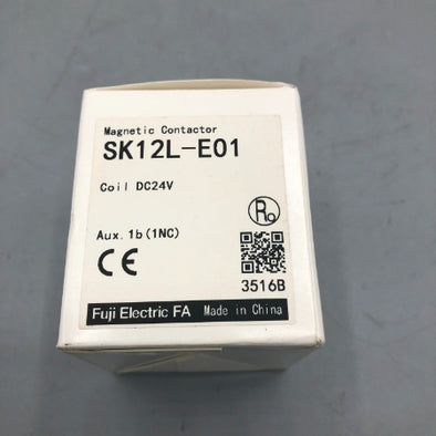 富士電機 電磁接触器 SK12L-E01 DC24