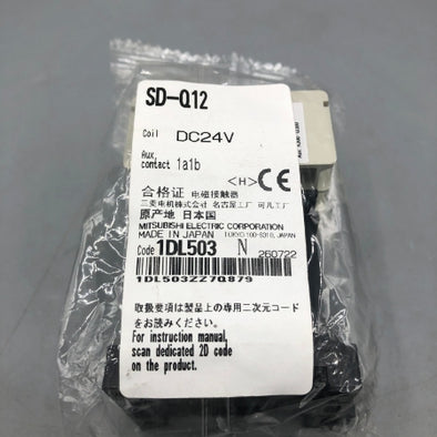 三菱電機 低圧開閉器 SD-Q12 DC24V 1A1B