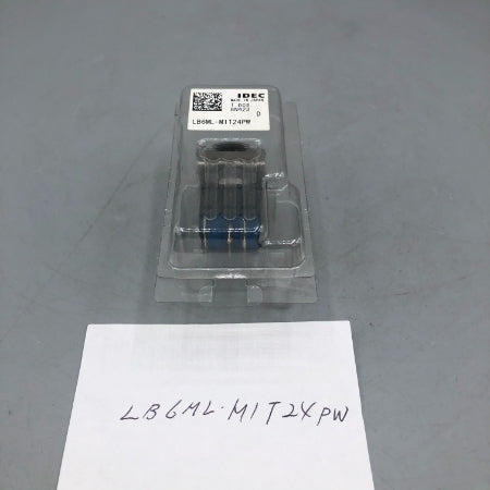IDEC 照光押しボタンスイッチ LB6ML-M1T24PW