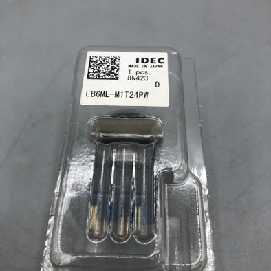 IDEC 照光押しボタンスイッチ LB6ML-M1T24PW