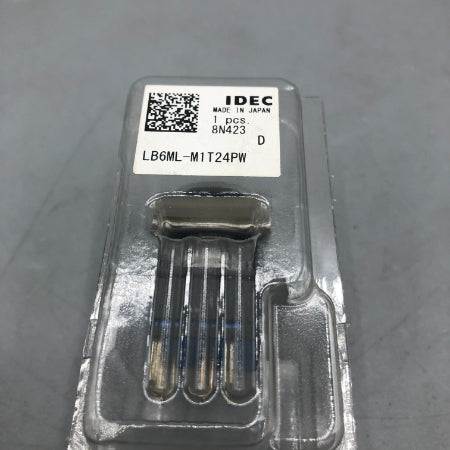 IDEC 照光押しボタンスイッチ LB6ML-M1T24PW