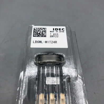 IDEC 照光押しボタンスイッチ LB6ML-M1T24R