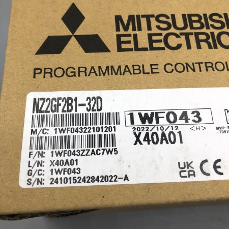 三菱電機 CC-Link IEフィールドネットワーク ブロックタイプリモートユニット NZ2GF2B1-32D