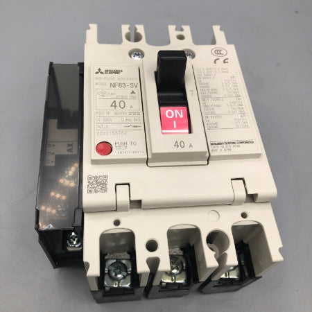 三菱電機 低圧遮断器 NF63-SV 3P 40A AXSLT