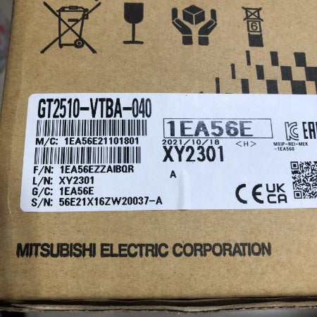 三菱電機　GT2510-VTBA タッチパネル　新品未使用未開封 三菱電機 (株) 表示器 GT2510-VTBA 1000688967【別送品】(CDC