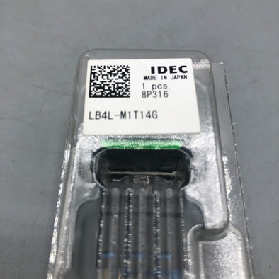 IDEC 照光押ボタンスイッチ（緑） LB4L-M1T14G