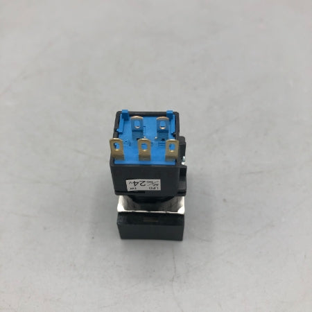 IDEC 照光押ボタンスイッチ（緑） LB4L-M1T14G