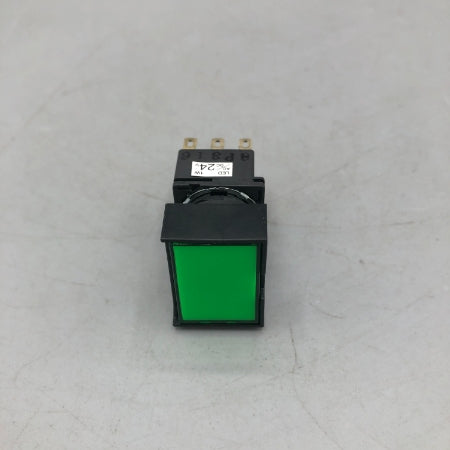 IDEC 照光押ボタンスイッチ（緑） LB4L-M1T14G