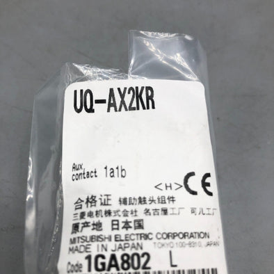 三菱電機 補助接点ユニット UQ-AX2KR