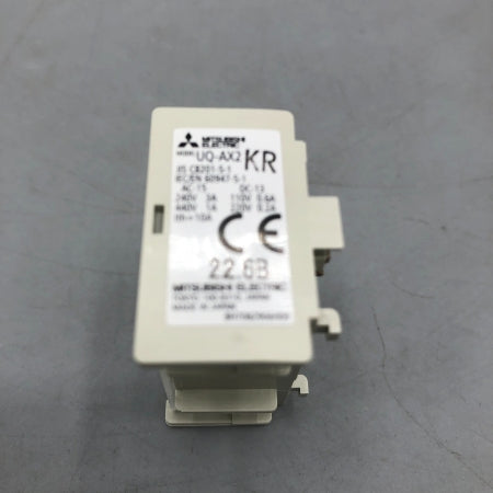 三菱電機 補助接点ユニット UQ-AX2KR