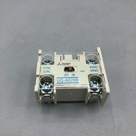 三菱電機 補助接点ユニット UQ-AX2KR