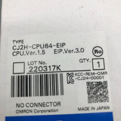 オムロン CPUユニット CJ2H-CPU64-EIP