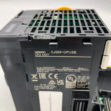 オムロン CPUユニット CJ2M-CPU35