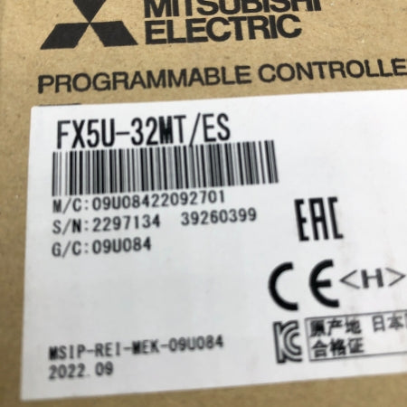 三菱電機 CPUユニット FX5U-32MT/ES