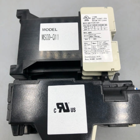 三菱電機 高感度コンタクタ MSOD-Q11 0.05kw 200V DC24V