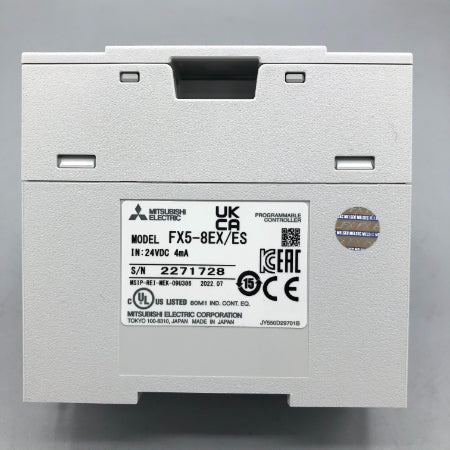 三菱電機 入出力増設ブロック FX5-8EX/ES