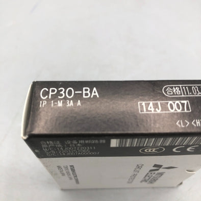 三菱電機 サーキットプロテクタ CP30-BA 1P 1-M 3A