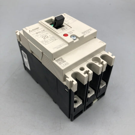 三菱電機 ノーヒュ－ズ遮断器 NF63-CVF 3P 20A