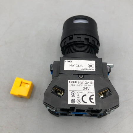 IDEC 照光押ボタンスイッチ HW1L-MF210Q4PW