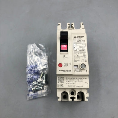 三菱電機 漏電遮断器 NV32-SVF 2P 15A 30mA