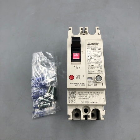 三菱電機 漏電遮断器 NV32-SVF 2P 15A 30mA