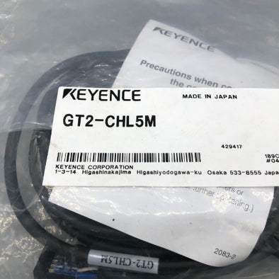 キーエンス センサヘッドケーブル L型 5m GT2-CHL5M