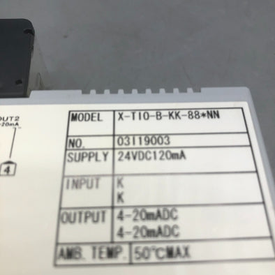 理化工業 温度制御モジュール X-TIO-B-KK-88*NN
