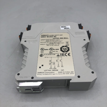 オムロン フレキシブル・セーフティーユニット G9SX-BC202-RC 24VDC 3W Max.