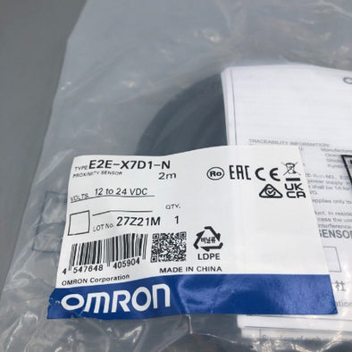 オムロン スタンダードタイプ近接センサ E2E-X7D1-N 2m