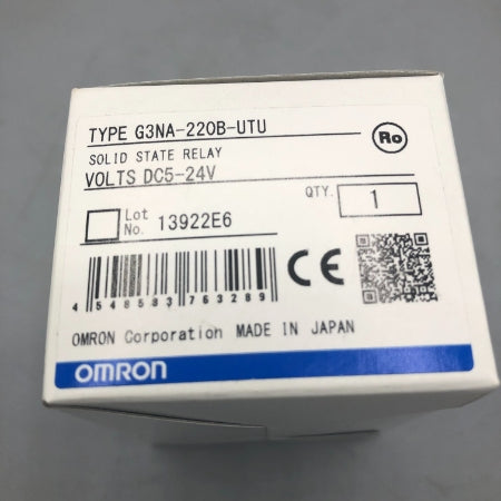 オムロン ソリッドステートリレー G3NA-220B-UTU DC5-24V