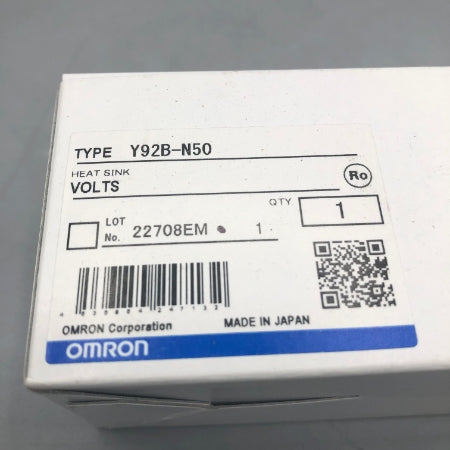 オムロン ソリッドステートリレー放熱器 Y92B-N50