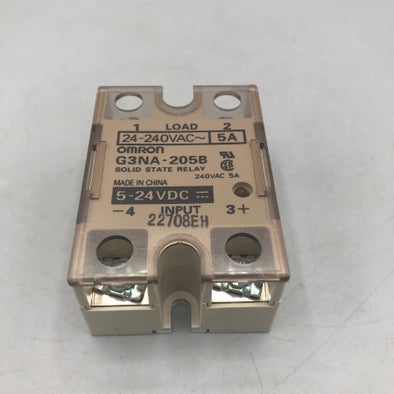 オムロン ソリッドステートリレー G3NA-205B DC5-24V