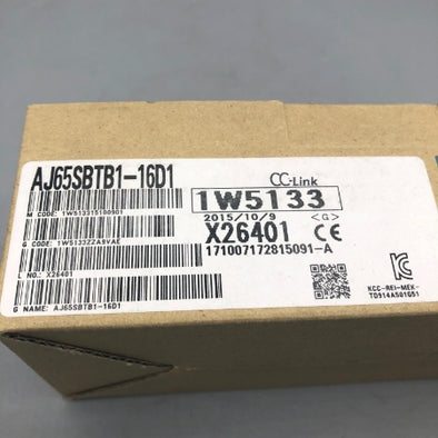 三菱電機 入力ユニット AJ65SBTB1-16D1