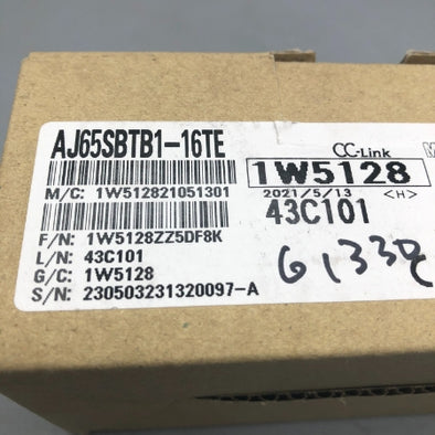 三菱電機 出力ユニット AJ65SBTB1-16TE