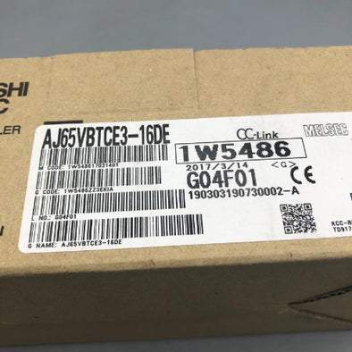 三菱電機 入力ユニット AJ65VBTCE3-16DE