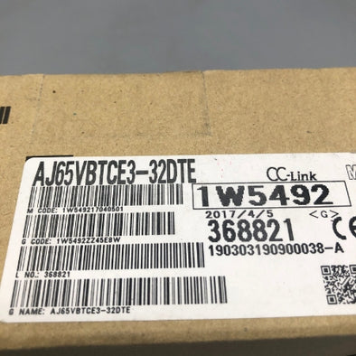 三菱電機 入出力ユニット AJ65VBTCE3-32DTE