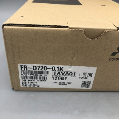三菱電機 インバータ FR-D720-0.1K