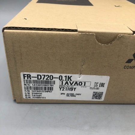 三菱電機 インバータ FR-D720-0.1K