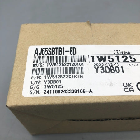 三菱電機 入力ユニット AJ65SBTB1-8D
