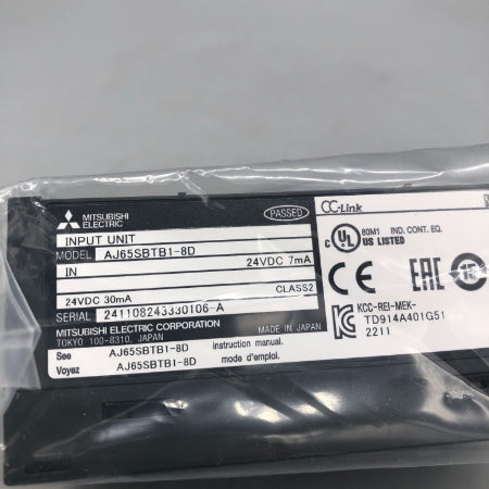 三菱電機 入力ユニット AJ65SBTB1-8D