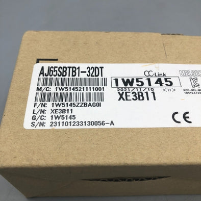 三菱電機 入出力ユニット AJ65SBTB1-32DT