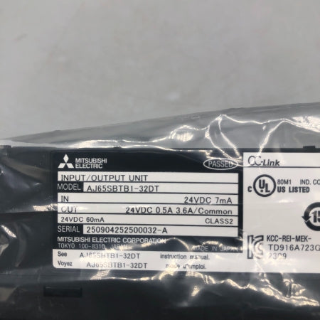 三菱電機 入出力ユニット AJ65SBTB1-32DT