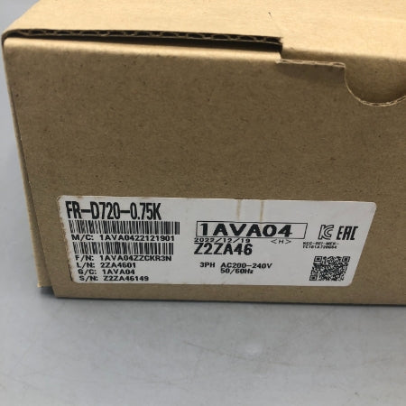 三菱電機 インバータ FR-D720-0.75K