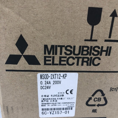 三菱電機 低圧開閉器 MSOD-2XT12-KP 0.24A 200V DC24V