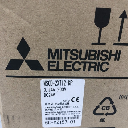 三菱電機 低圧開閉器 MSOD-2XT12-KP 0.24A 200V DC24V