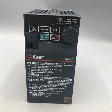 三菱電機 インバータ FR-E820-0.75K-1